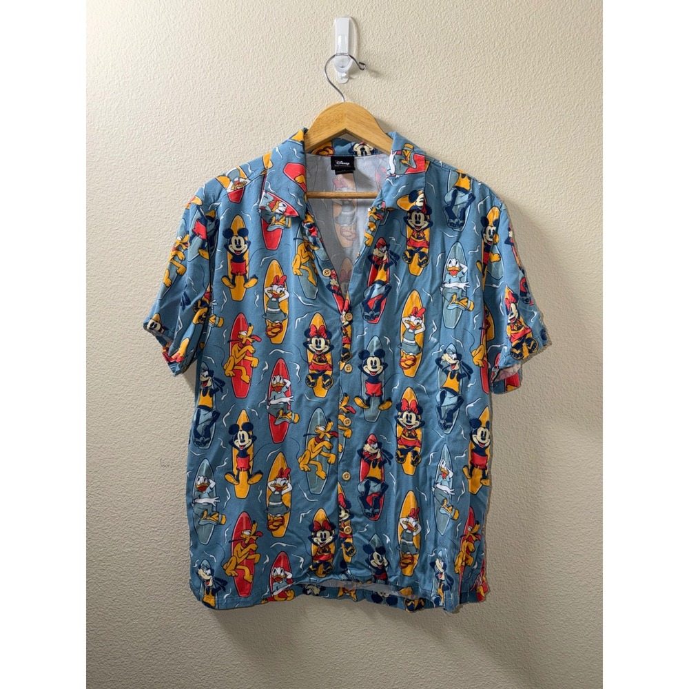 Men's Disney Button Down Shirt Size XS
